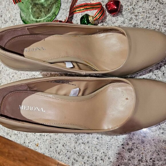 Merona Women's Nude Heels Size 10 - Picture 2 of 10